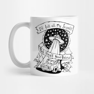 Subterranean Homesick Alien - Illustrated Lyrics Mug